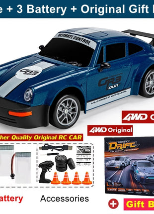 New 4WD Remote Control Drift Car Full Size 1:24 Mini Remote Control
