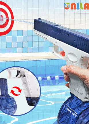 Unilabo Electric Water Gun, High-Powered Large Capacity Rechargeable,