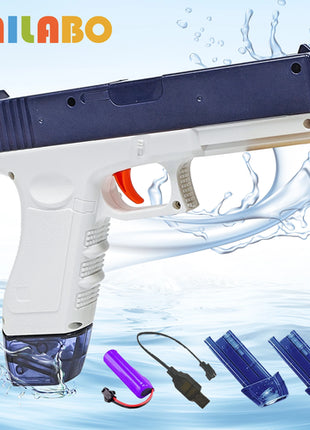 Unilabo Electric Water Gun, High-Powered Large Capacity Rechargeable,
