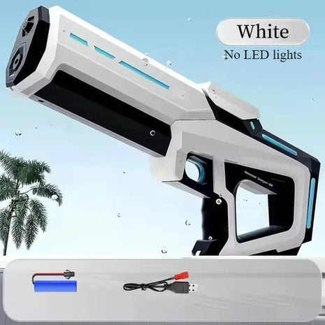 Pulse electric continuous water gun for children, high-pressure and