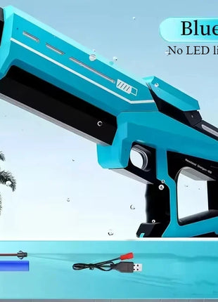 Pulse electric continuous water gun for children, high-pressure and