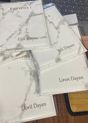 Customize Name Passport Cover Travel Wallet | Passport Holder Travel