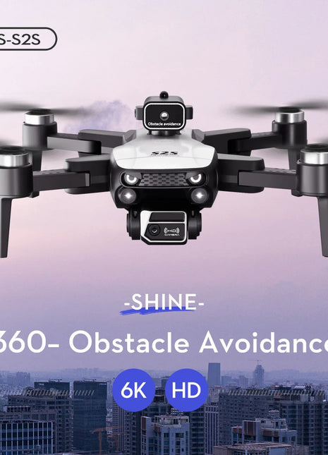 New S2S Drone 8K Professional HD Dual Camera Brushless Obstacle