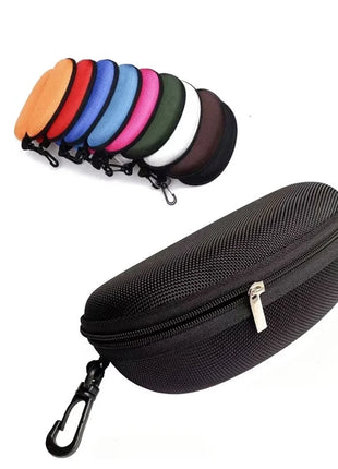 Sunglasses Reading Glasses Carry Bag Hard Zipper Box Travel Pack Pouch