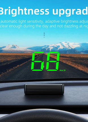 M2 Head Up Display Digital Speedometer GPS HUD Plug And Play For All