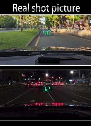 M2 Head Up Display Digital Speedometer GPS HUD Plug And Play For All