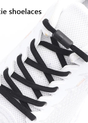 NEW Colorful Options Elastic laces Sneakers No tie Shoelace for Sports