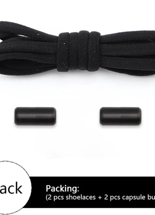 NEW Colorful Options Elastic laces Sneakers No tie Shoelace for Sports