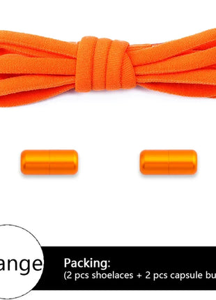 NEW Colorful Options Elastic laces Sneakers No tie Shoelace for Sports