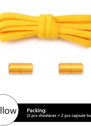 NEW Colorful Options Elastic laces Sneakers No tie Shoelace for Sports