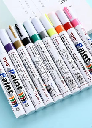 Waterproof Car Tyre Tire Tread Tire Paint Pen Marker DIY Art Drawing