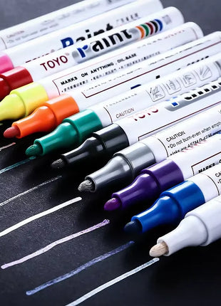 Waterproof Car Tyre Tire Tread Tire Paint Pen Marker DIY Art Drawing