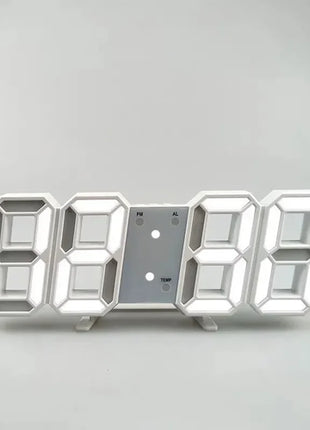 3D Mini Clock LED Digital Wall Clock Desk Clock Electronic Alarm Clock