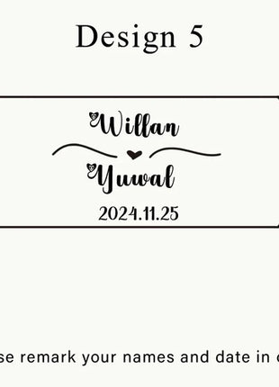 Free Custom Personalized Walnut Wooden Ring Box Engraved Engagement