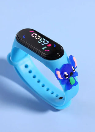 Fashion Mickey Children Watches For Girls Electronic Bracelet Sports