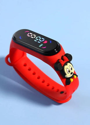 Fashion Mickey Children Watches For Girls Electronic Bracelet Sports