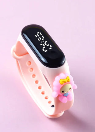 Fashion Mickey Children Watches For Girls Electronic Bracelet Sports