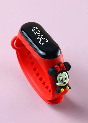 Fashion Mickey Children Watches For Girls Electronic Bracelet Sports