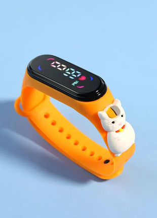 Fashion Mickey Children Watches For Girls Electronic Bracelet Sports