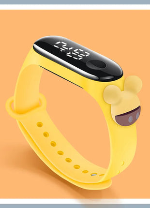 Fashion Mickey Children Watches For Girls Electronic Bracelet Sports