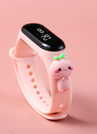 Fashion Mickey Children Watches For Girls Electronic Bracelet Sports