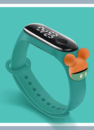 Fashion Mickey Children Watches For Girls Electronic Bracelet Sports