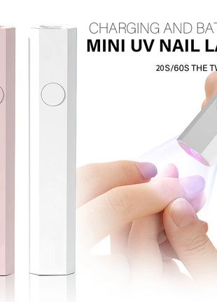 YIKOOLIN Mini 3W UV/LED Light for Nails With LED Display Small