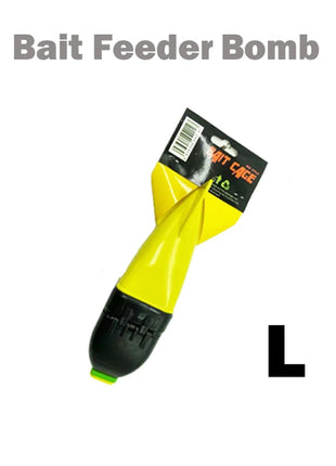 TOLU Fishing Rocket Feeder Large Small Spod Bomb Float Lure Bait