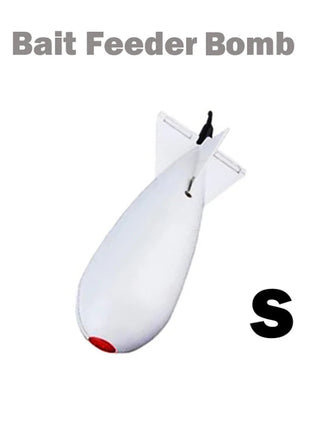 TOLU Fishing Rocket Feeder Large Small Spod Bomb Float Lure Bait