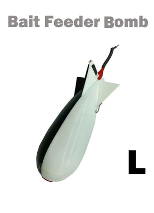 TOLU Fishing Rocket Feeder Large Small Spod Bomb Float Lure Bait