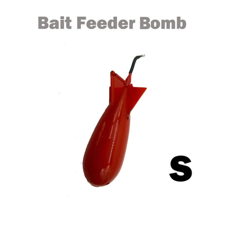 TOLU Fishing Rocket Feeder Large Small Spod Bomb Float Lure Bait