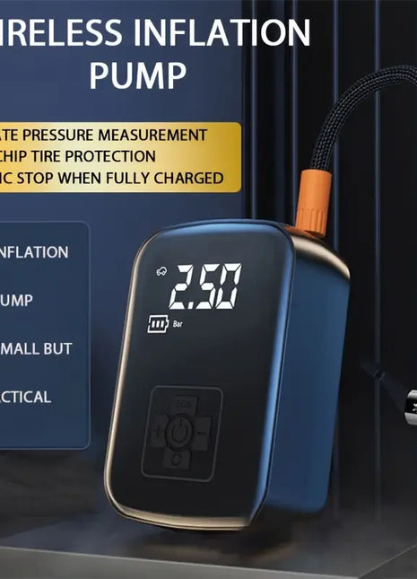 LEIBOO Wireless Car Air Compressor Air Pump Electric Tire Inflator
