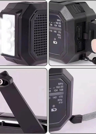 Portable Solar Radio, Emergency Kits first Aid Radio with Crank,