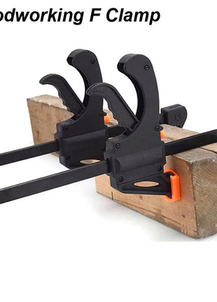 Woodworking Clamp F Hard Quick Release Ratchet Speed Squeeze Clip Kit