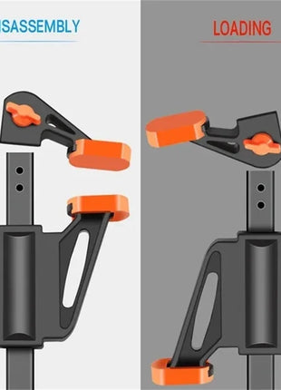 Woodworking Clamp F Hard Quick Release Ratchet Speed Squeeze Clip Kit