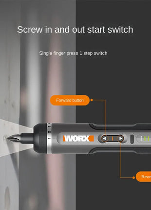 WORX WX242 Mini Electrical Screwdriver Set Smart Cordless Electric