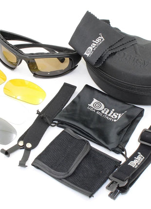 Daisy X7 glasses Men Military polarized Sunglasses Bullet-proof