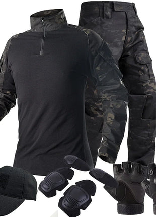 Tactical  Uniform Suits Milit Outdoor Camouflage Suit Hunting Shirts