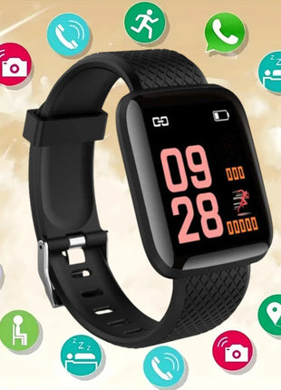 Smart Watch 116Plus D13 Y68 Sport Wristband Running Fitness Monitor