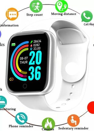 Smart Watch 116Plus D13 Y68 Sport Wristband Running Fitness Monitor