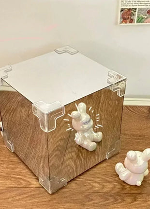 2025New Creative Diy Tulip Flower Sea Cube Three-Dimensional Small