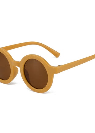 Children's sunglasses, inset style  round frame, 1-7 year old baby