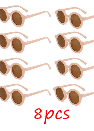 Children's sunglasses, inset style  round frame, 1-7 year old baby