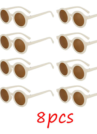 Children's sunglasses, inset style  round frame, 1-7 year old baby