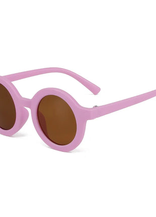 Children's sunglasses, inset style  round frame, 1-7 year old baby