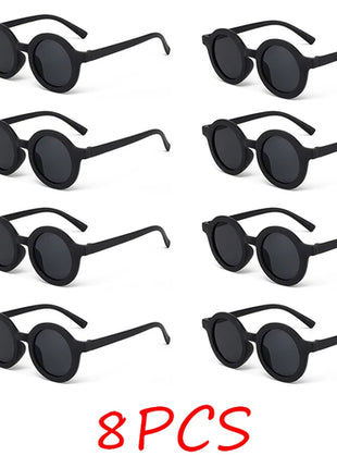 Children's sunglasses, inset style  round frame, 1-7 year old baby
