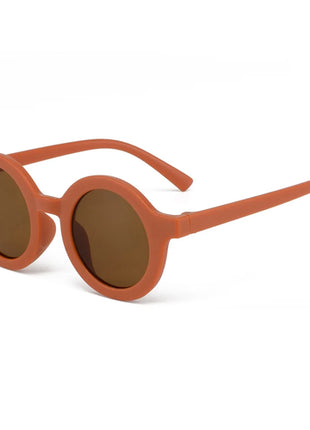 Children's sunglasses, inset style  round frame, 1-7 year old baby