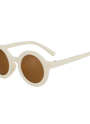 Children's sunglasses, inset style  round frame, 1-7 year old baby