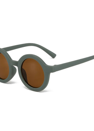 Children's sunglasses, inset style  round frame, 1-7 year old baby