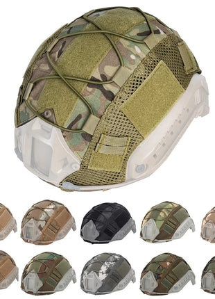 BOOIU Tactical Helmet Cover for MH PJ BJ OPS-Core Fast Helmet Hunting